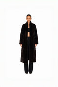Mocha Column Coat