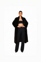 Mocha Column Coat