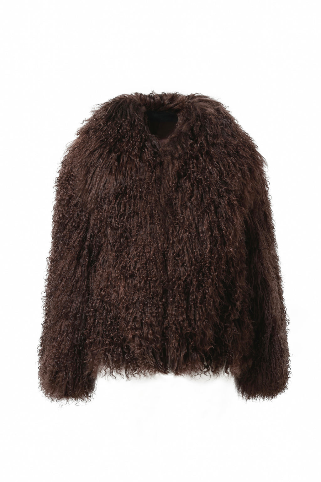 Espresso Shearling Coat