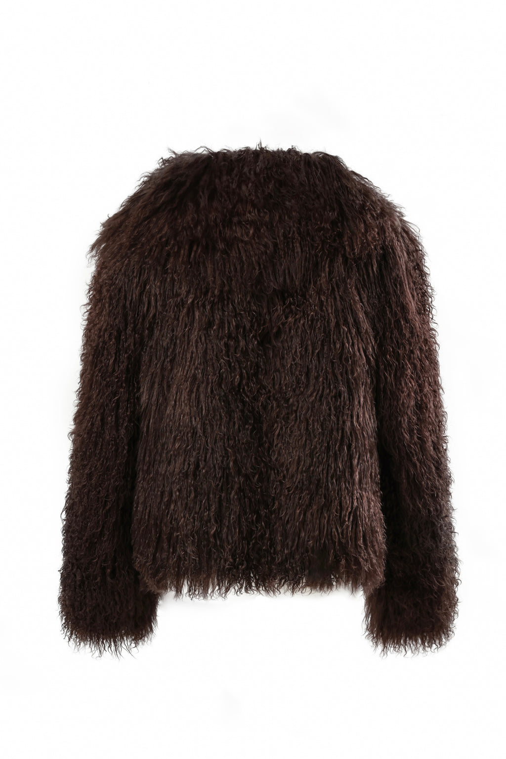Espresso Shearling Coat