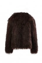 Espresso Shearling Coat