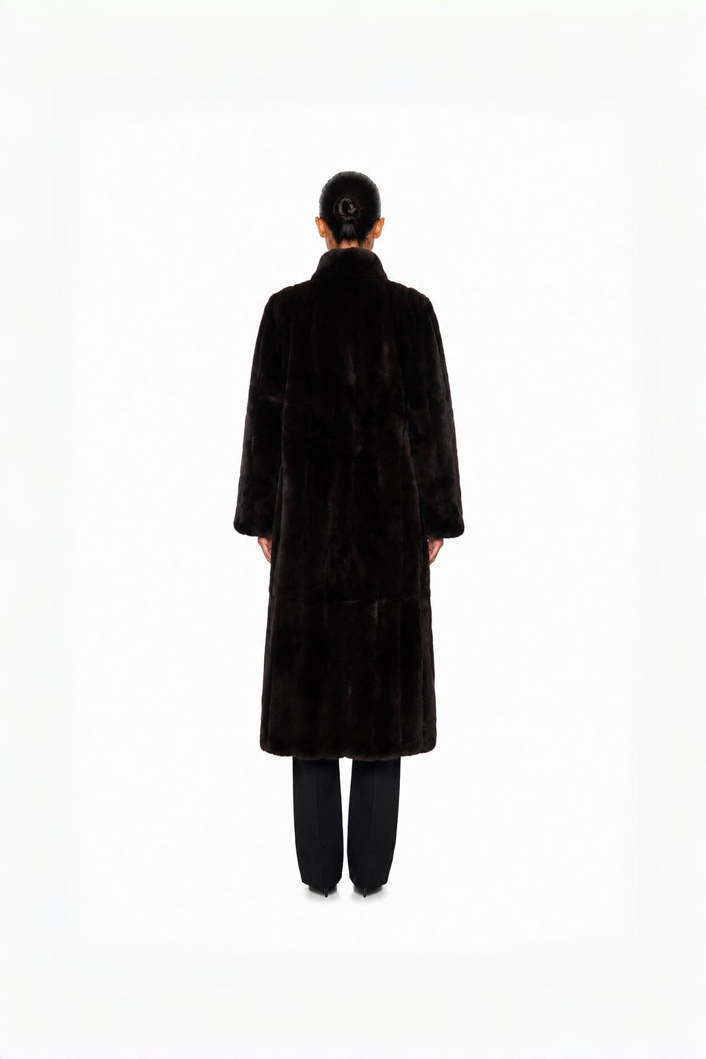Mocha Column Coat