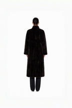 Mocha Column Coat