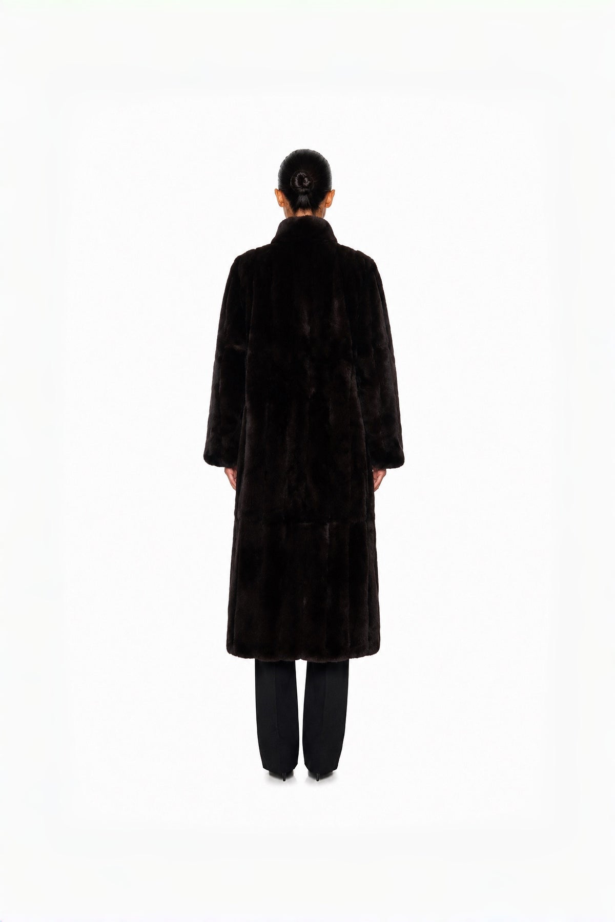 Mocha Column Coat