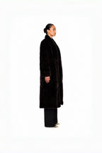 Mocha Column Coat