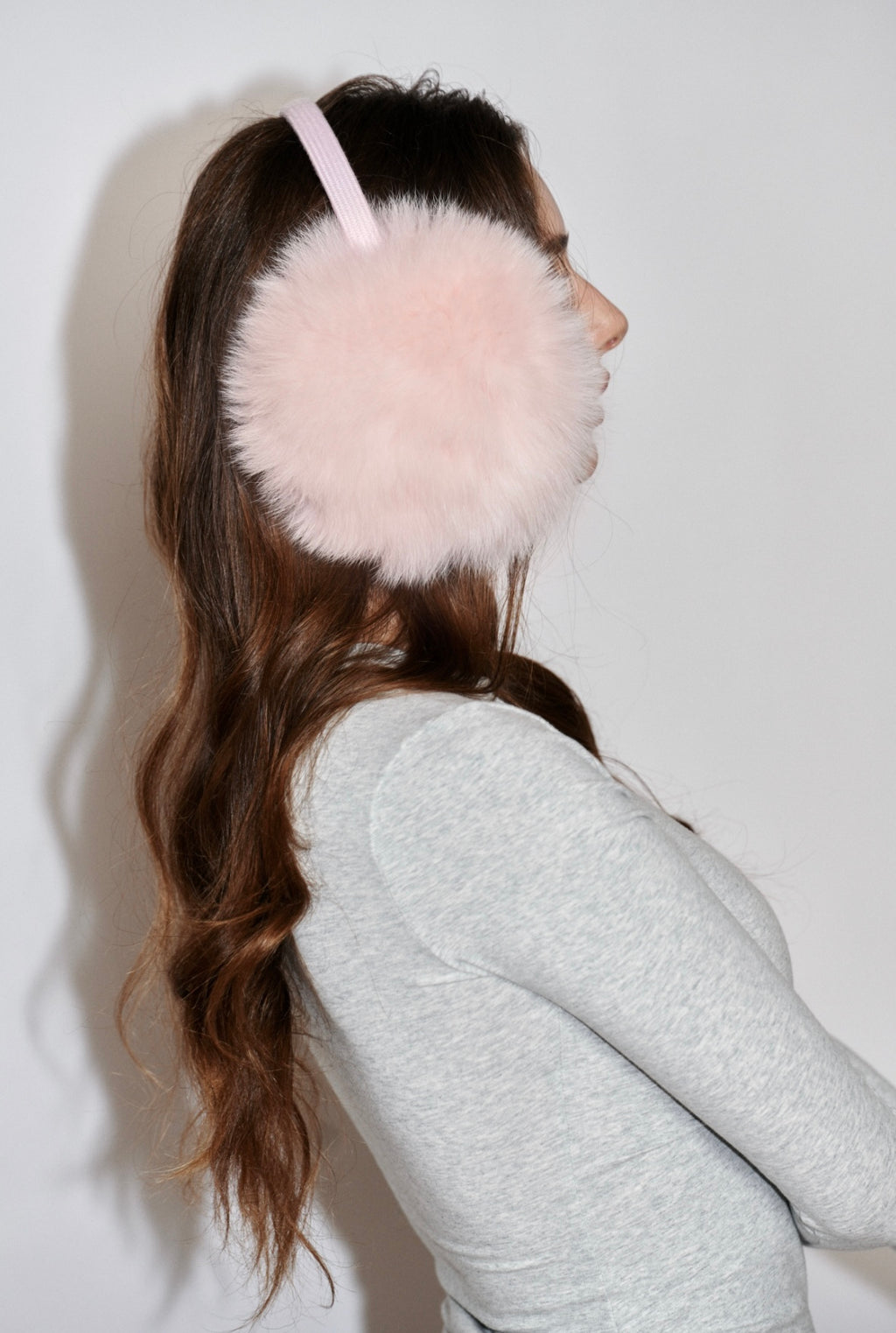 Cloud Fox Fur Earmuffs