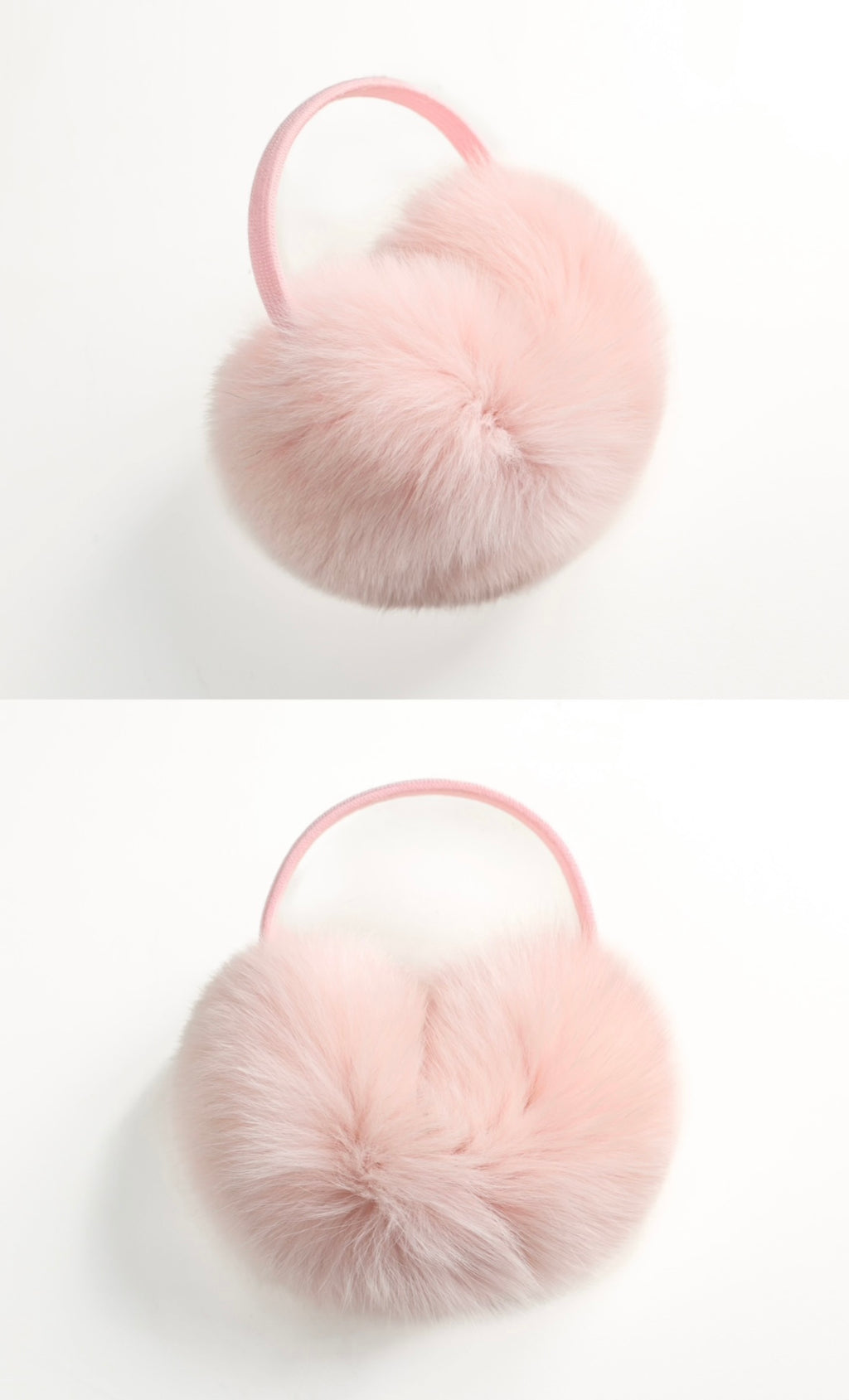 Cloud Fox Fur Earmuffs