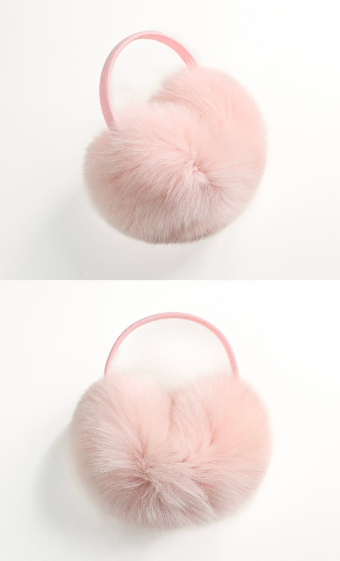 Cloud Fox Fur Earmuffs