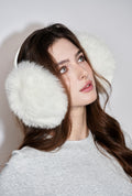 Cloud Fox Fur Earmuffs