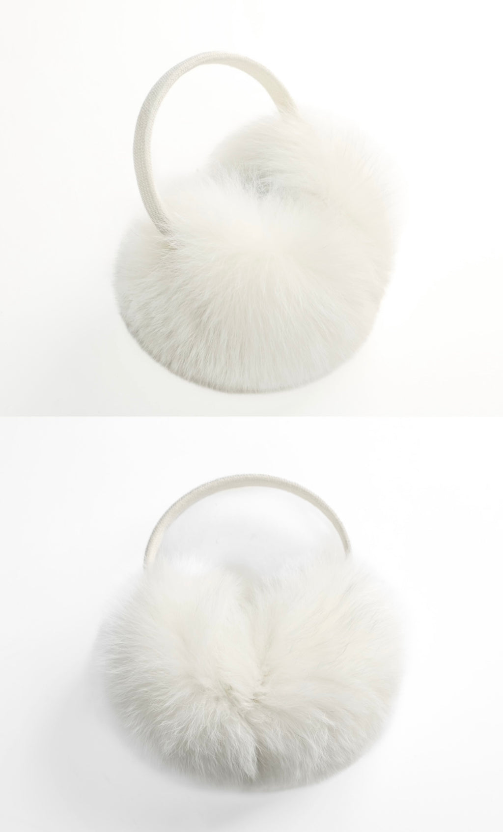 Cloud Fox Fur Earmuffs