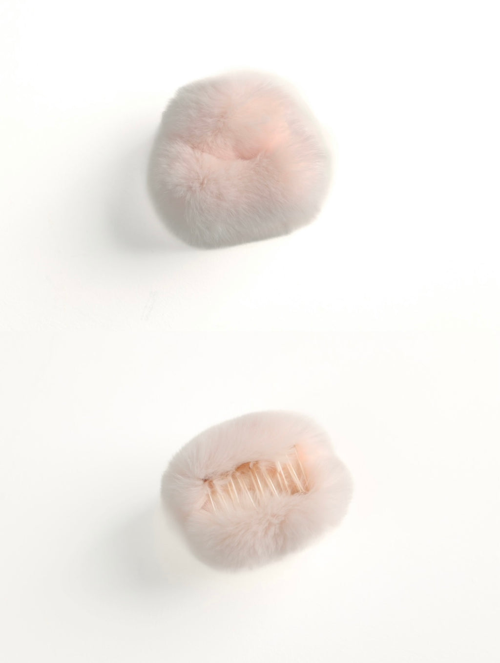 Fur Touch Claw Clip - Half Hold