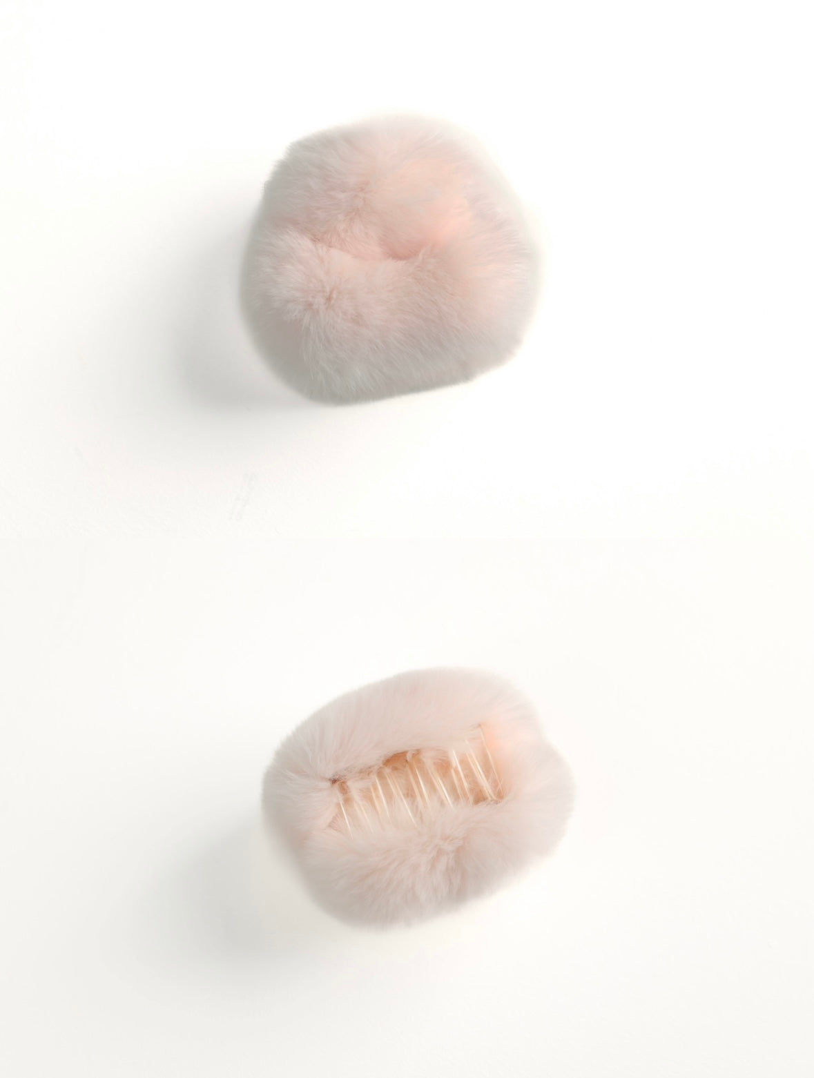 Fur Touch Claw Clip - Half Hold