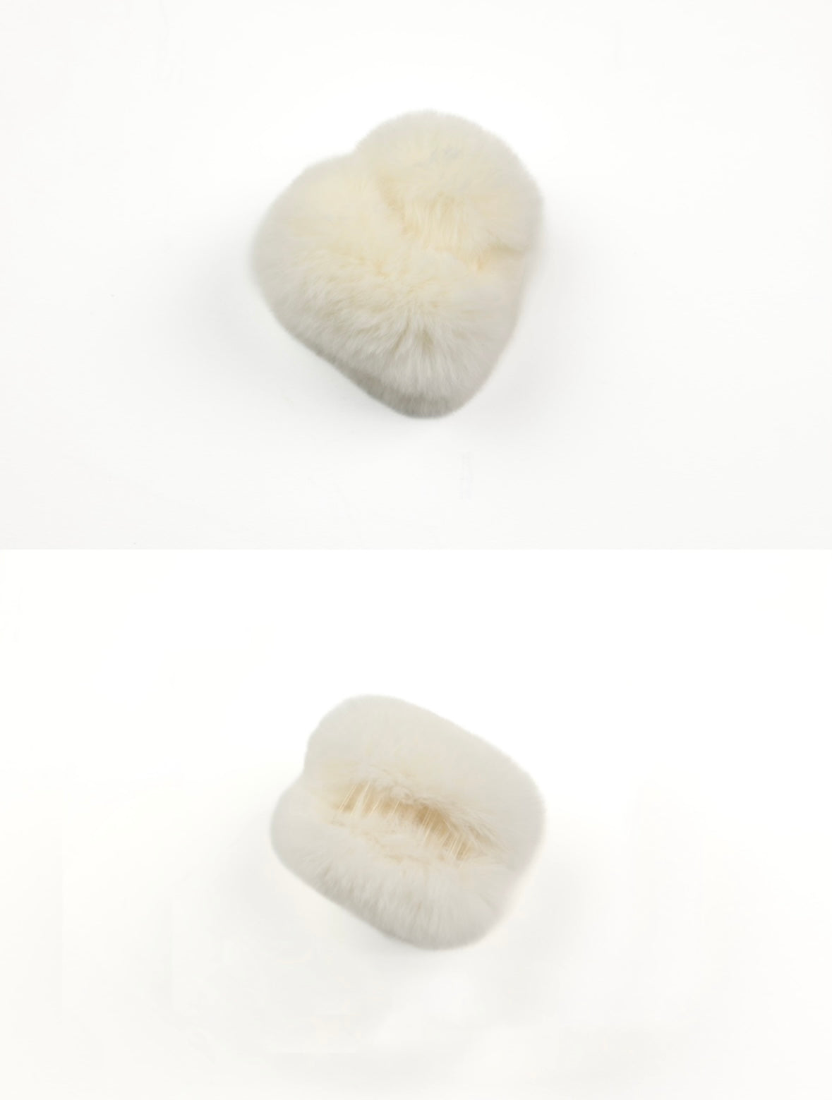 Fur Touch Claw Clip - Half Hold