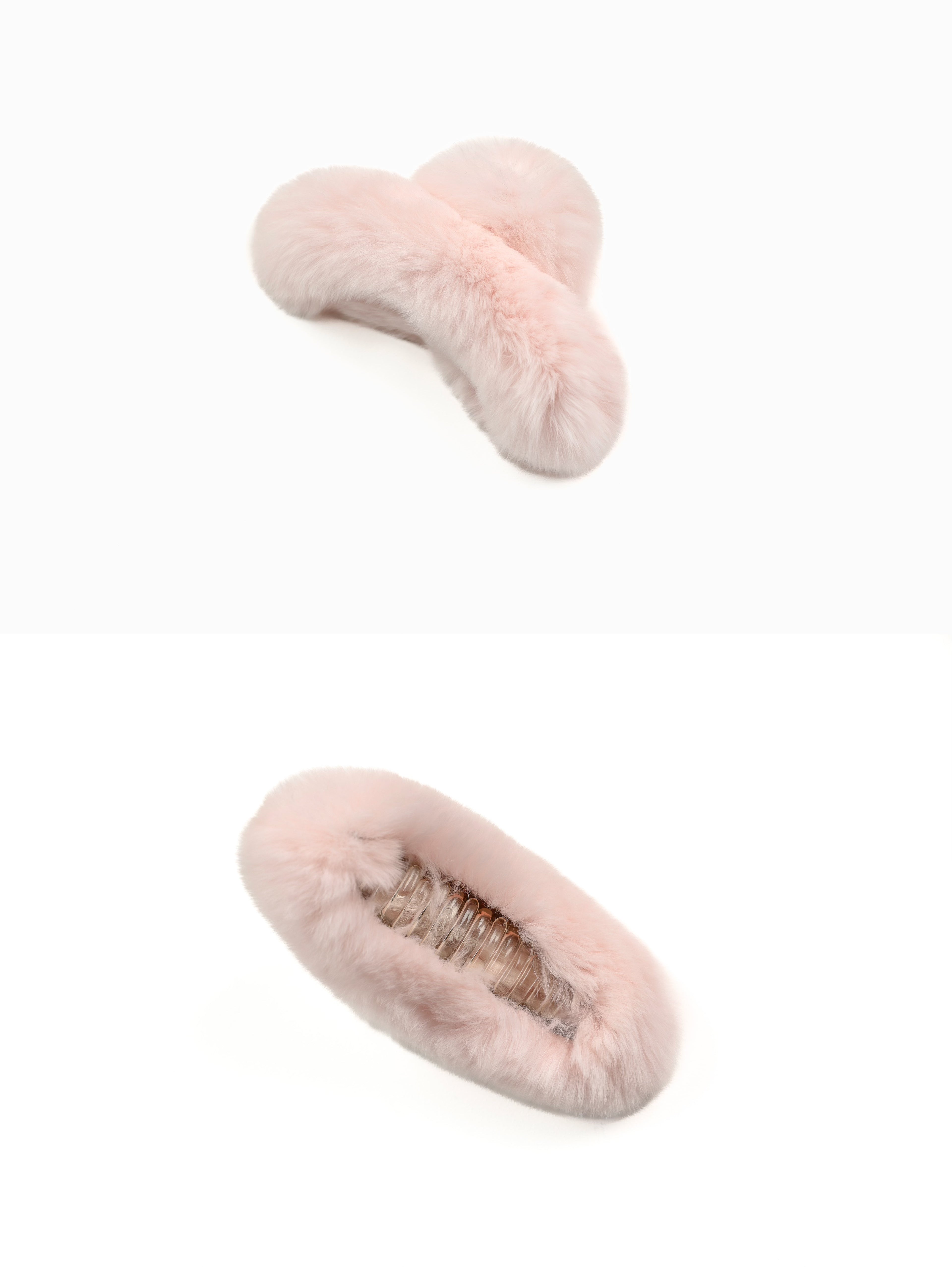 Fur Touch Claw Clip - Full Hold