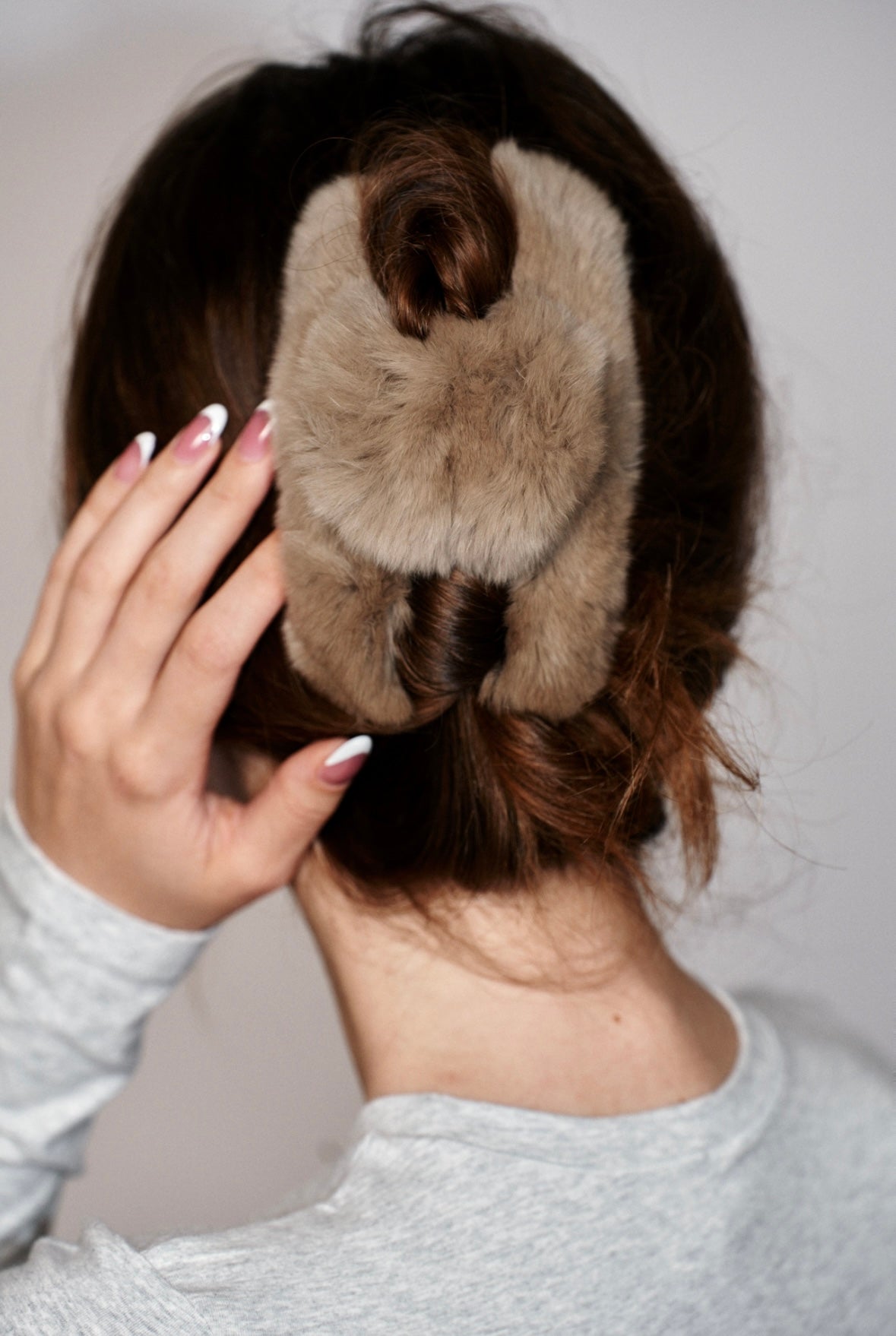 Fur Touch Claw Clip - Full Hold