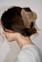 Fur Touch Claw Clip - Full Hold