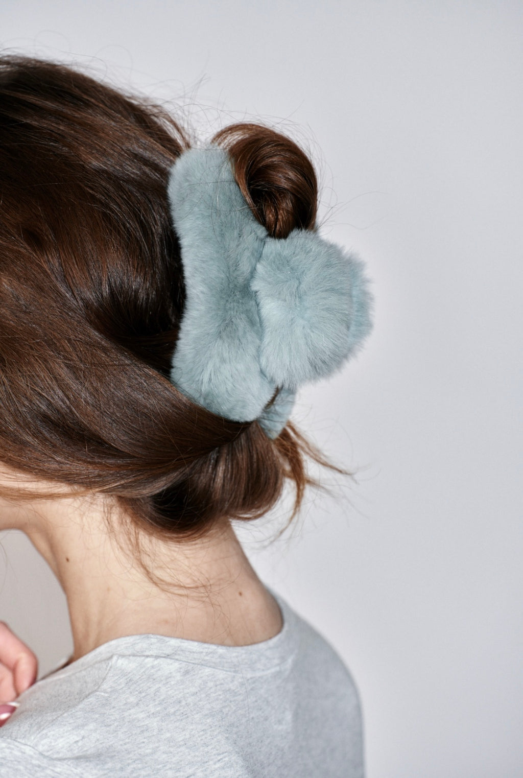 Fur Touch Claw Clip - Full Hold