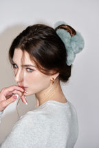 Fur Touch Claw Clip - Full Hold