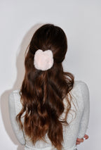 Fur Touch Claw Clip - Half Hold