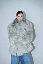 Silver Sovereign Fox Fur Coat