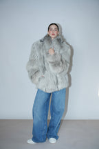 Silver Sovereign Fox Fur Coat