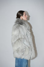 Silver Sovereign Fox Fur Coat