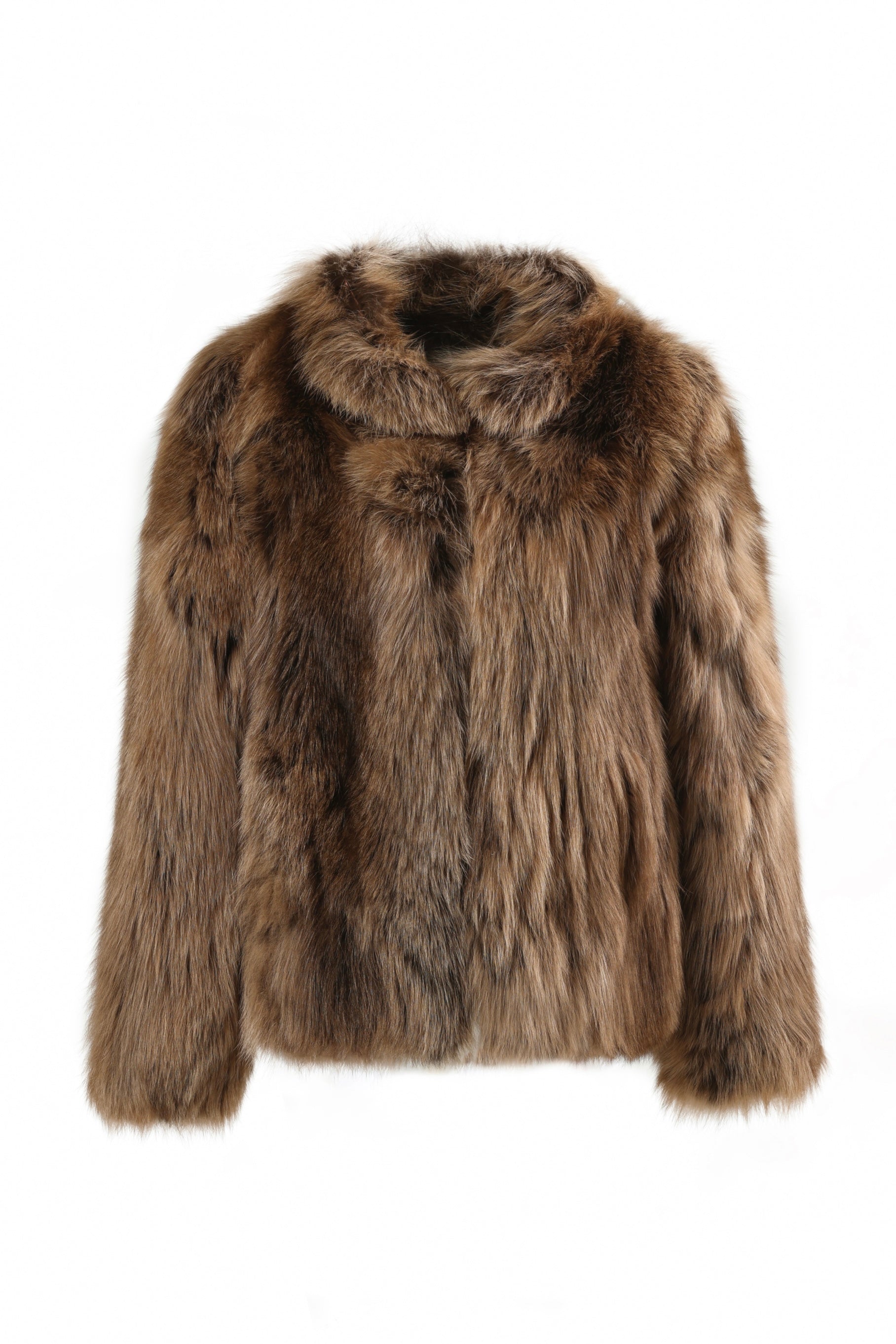 Chestnut Halo Fur Jacket