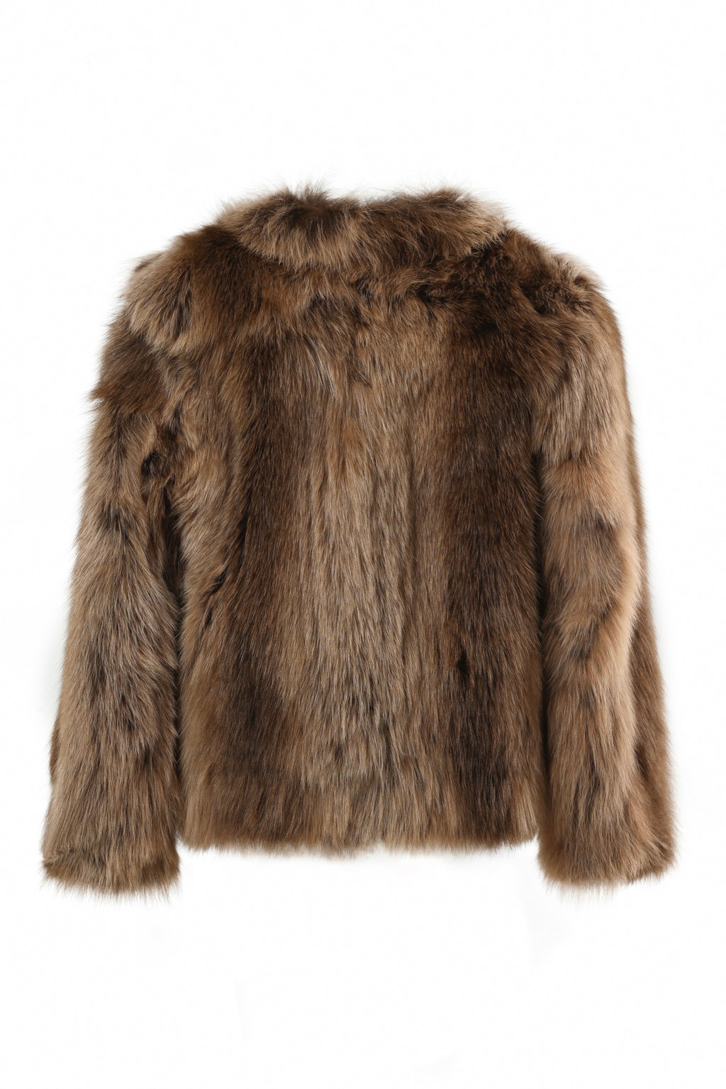 Chestnut Halo Fur Jacket