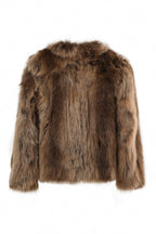 Chestnut Halo Fur Jacket