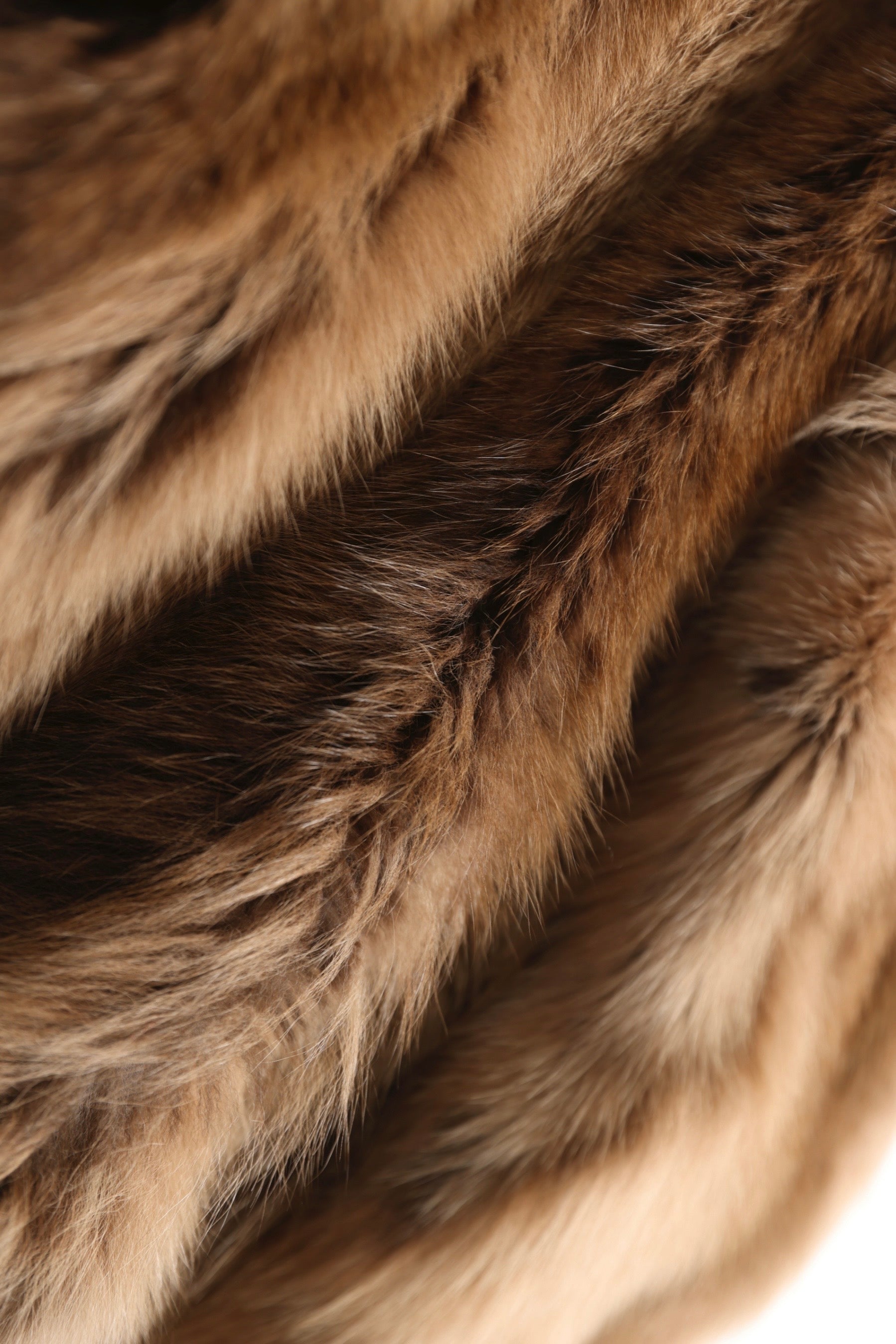 Chestnut Halo Fur Jacket