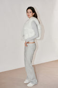 Cloud Cropped Fox Vest